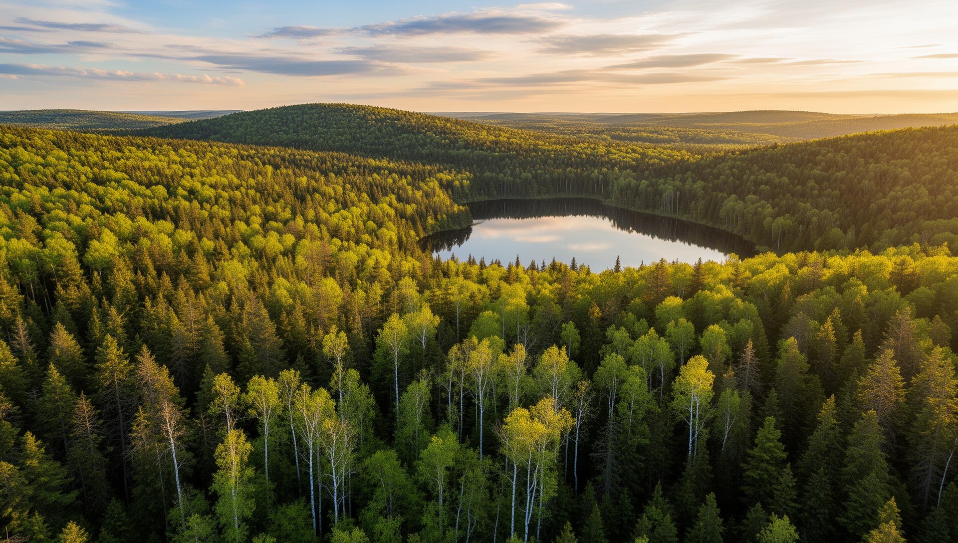 Wisconsin Northwoods landscape — the region KO Pest Control proudly serves